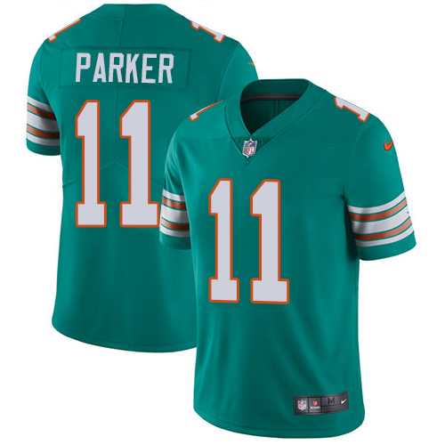 Nike Miami Dolphins #11 DeVante Parker Aqua Green Alternate NFL Vapor Untouchable Limited Jersey,We sell and wholesale Nike Miami Dolphins #11 DeVante Parker Aqua Green Alternate NFL Vapor Untouchable Limited Jersey on line form chian!